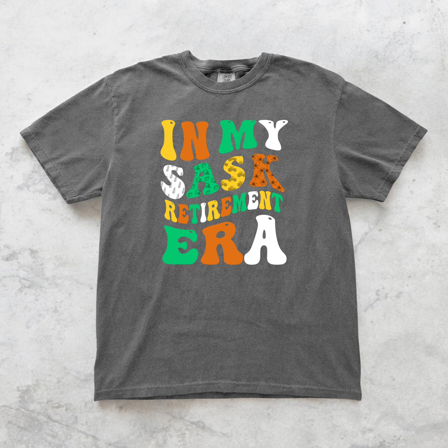 Sask Retirement Era T Shirt