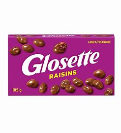 Glossette Chocolate Covered Raisins
