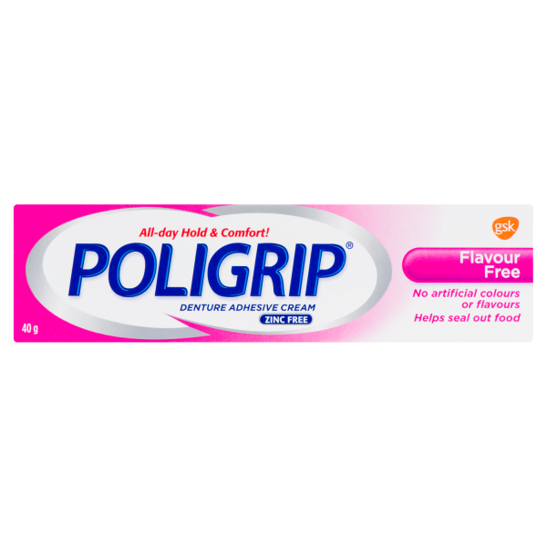 Poligrip denture cleanser