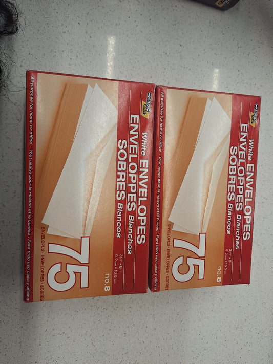 White envelope